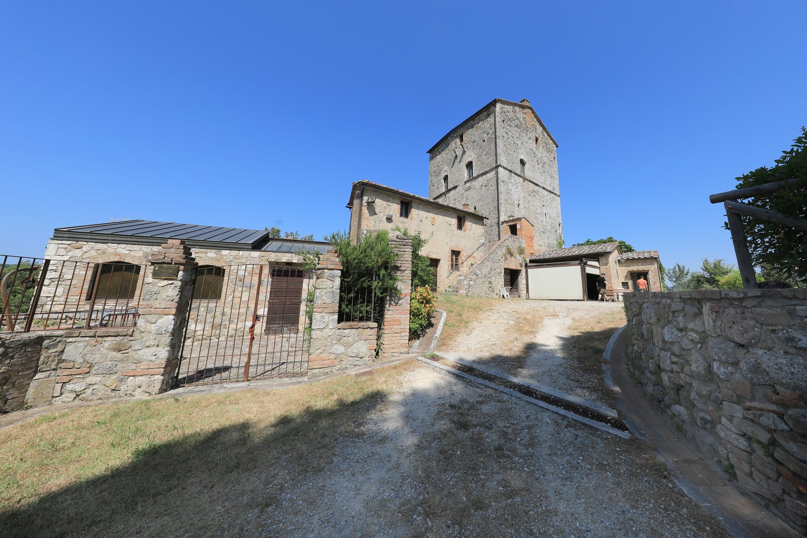 La salita al castello